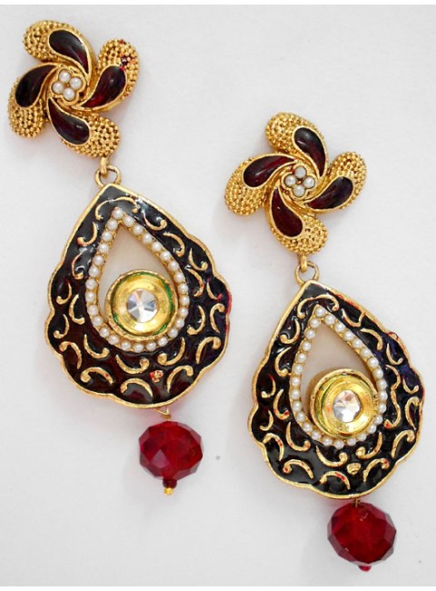 Polki Earrings